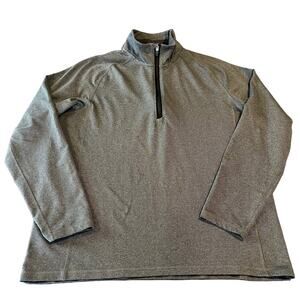 Vineyard Vines Performance 1/4 Zip - Gray Pullover - Men's Size M